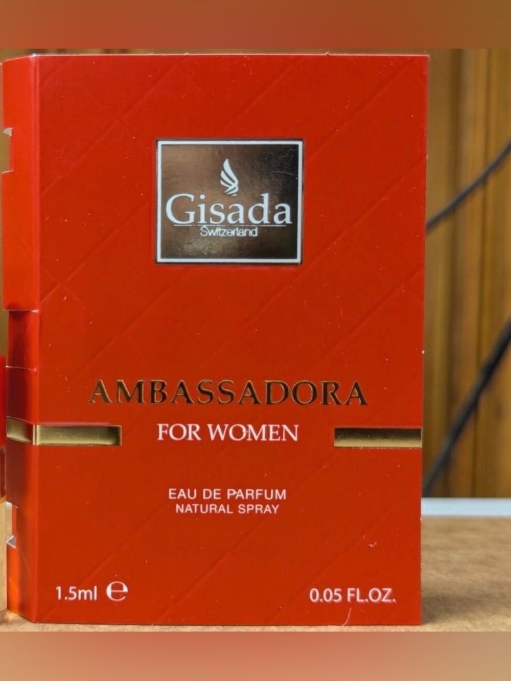 GISADA AMBASSADORA For Women Eau De Parfum Made In Switzerland